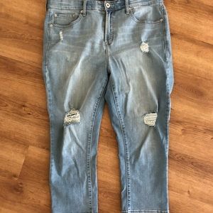 Torrid Sky High Skinny Crop